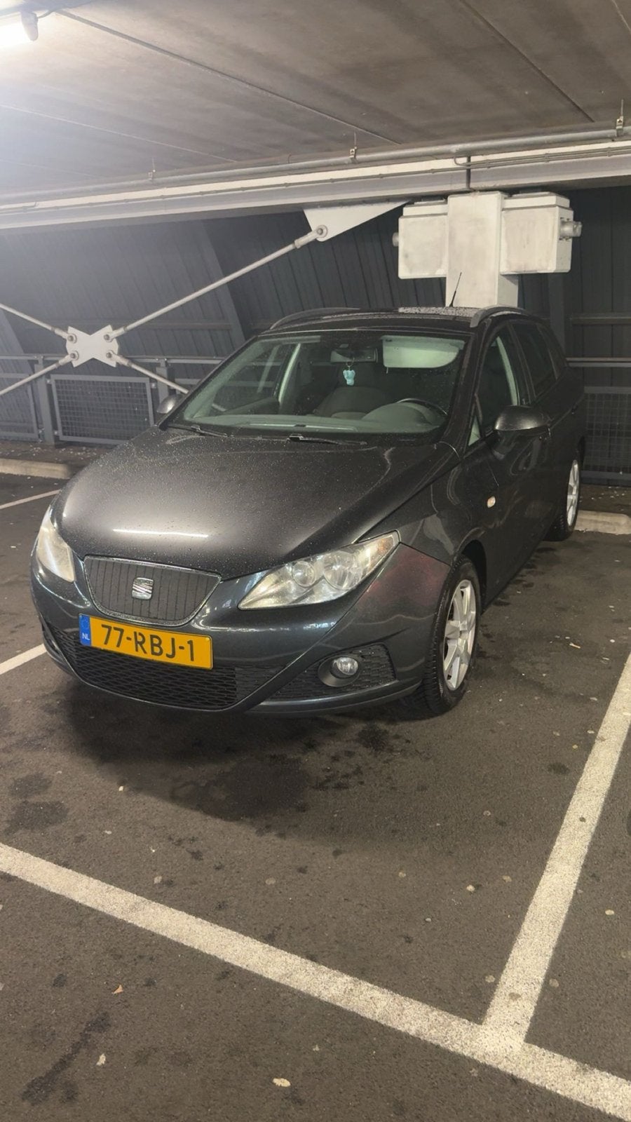 Seat Ibiza 1.2TDI 55KW Ecomotive ST 2011 Grijs, Auto's, Voorwielaandrijving, 74 pk, 1199 cc, Ibiza