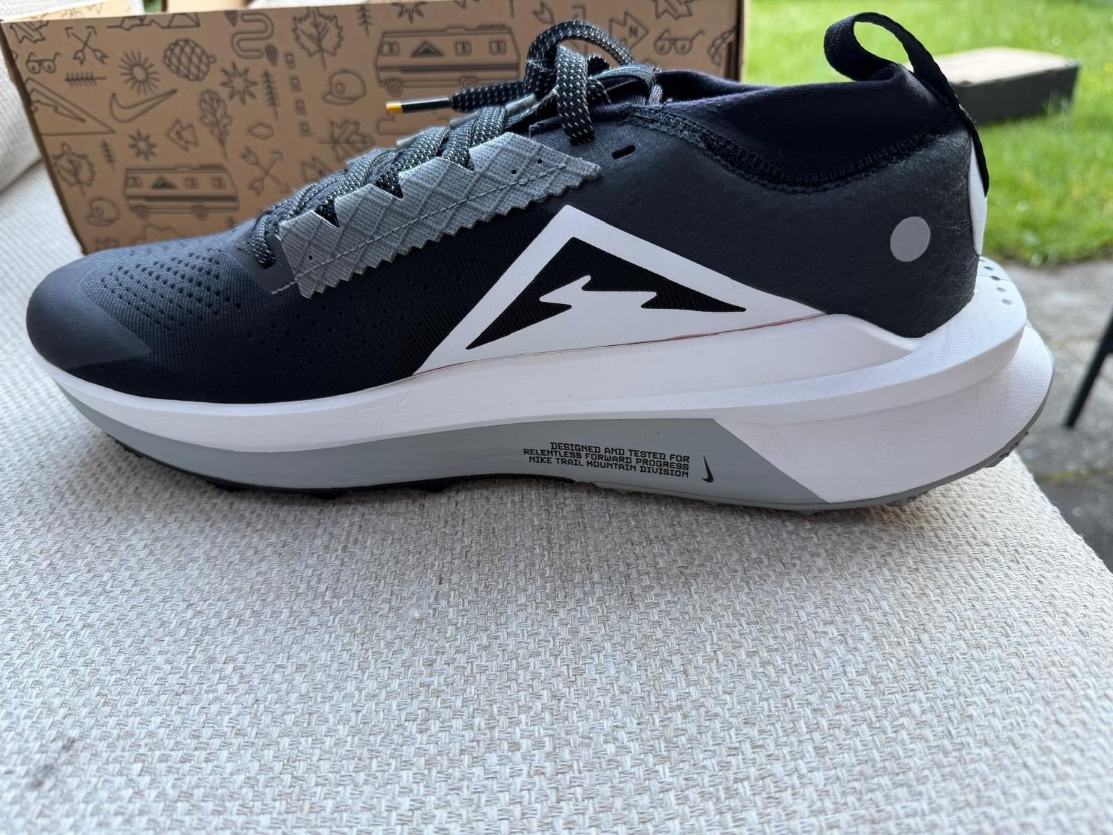 Nike ZoomX Zegama Trail 2 - Maat 45.5, Zwart, Nike, Ophalen of Verzenden, Sneakers of Gympen