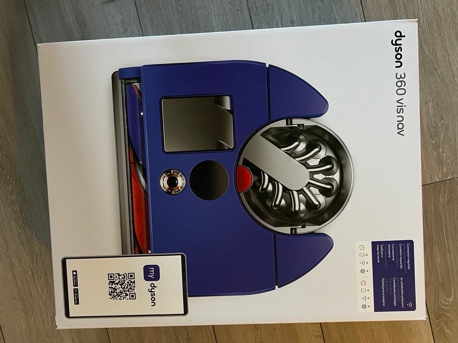Dyson 360 Vis Nav Robotstofzuiger - Nieuw in doos, Nieuw, Ophalen of Verzenden, Bedienbaar via app, Reservoir