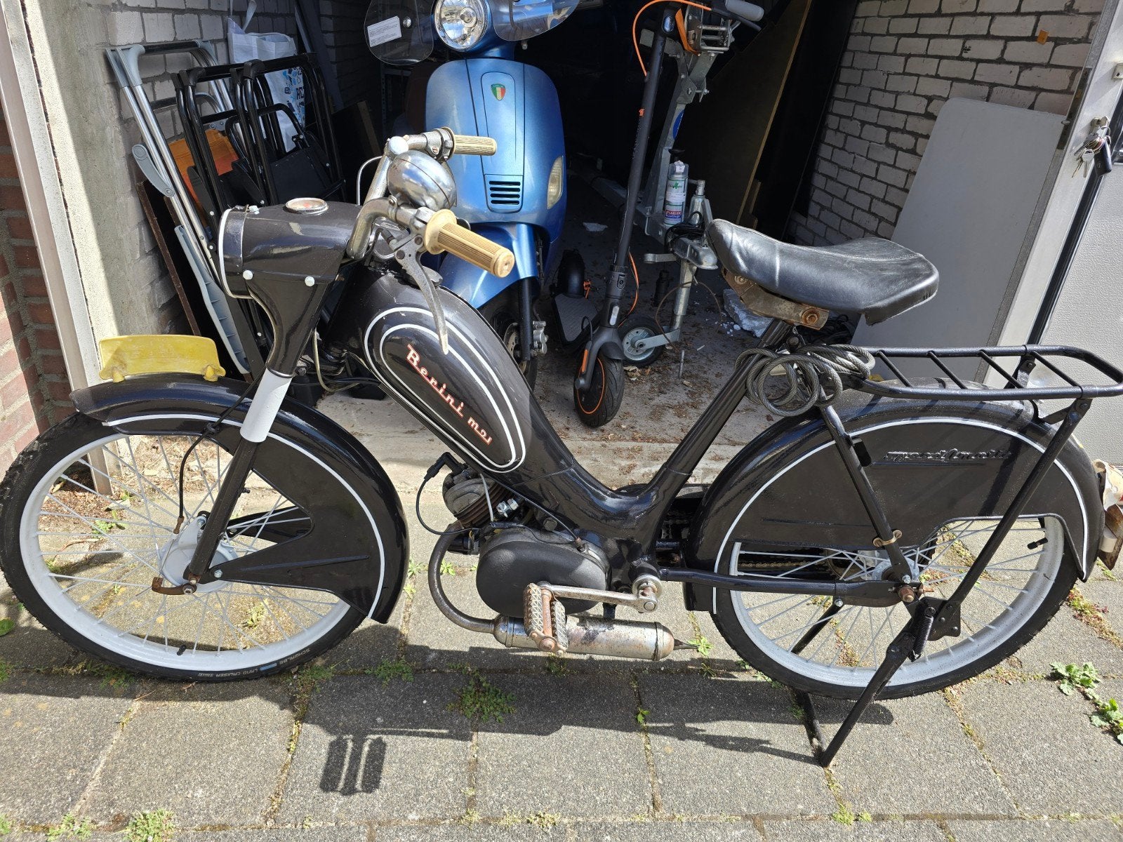 Zeldzame Berini M21 Bromfiets (zonder kenteken), Fietsen en Brommers, Ophalen, Maximaal 45 km/u, Overige merken