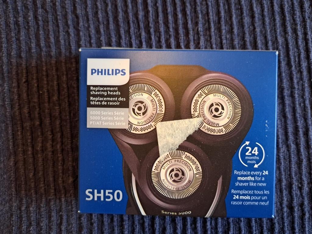 Philips SH50 Scheerhoofden voor Series 5000/6000, Ophalen of Verzenden, Nieuw, Scheren en Epileren