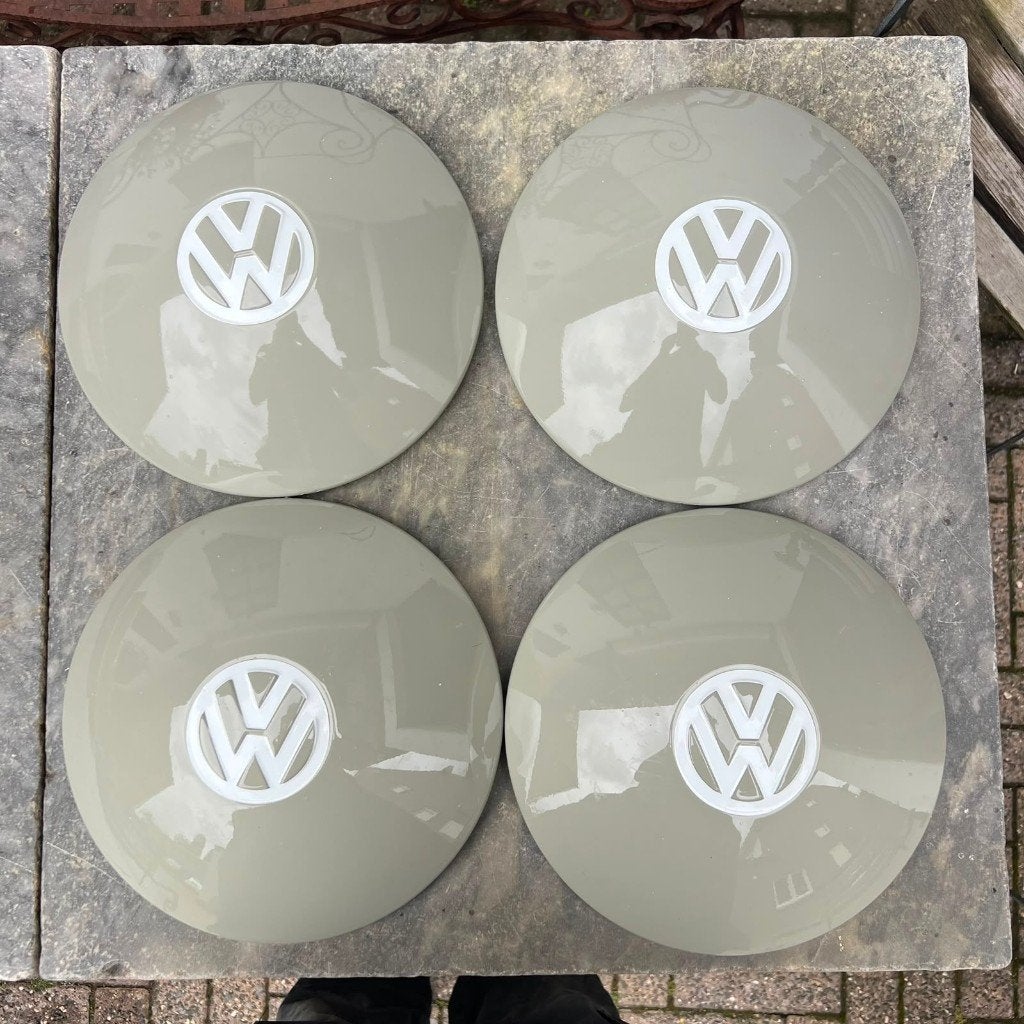 Wieldoppen voor VW-bus met gespleten voorruit (Split-window), Ophalen of Verzenden, Zo goed als nieuw