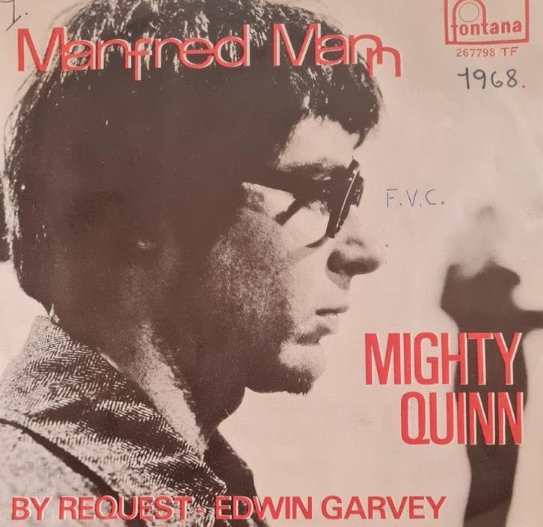 MANFRED MANN - MIGHTY QUINN, Cd's en Dvd's, Vinyl Singles, Ophalen of Verzenden, Gebruikt