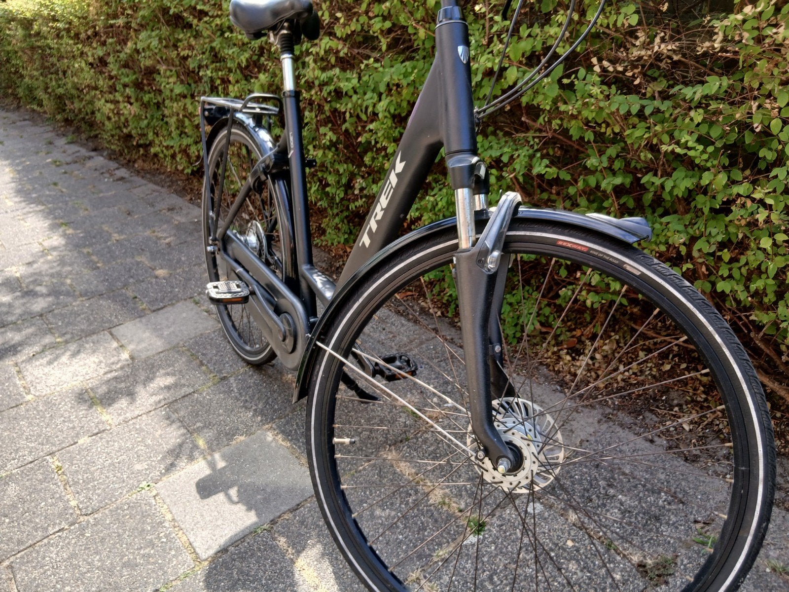 Trek L300 stadsfiets in goeie staat weg= weg, Versnellingen, Schijfrem, Ophalen, Overige merken