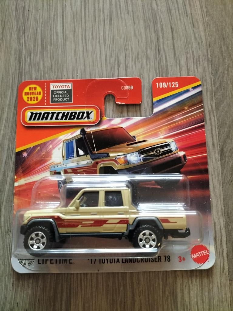 Matchbox '17 Toyota Landcruiser 78, Ophalen of Verzenden