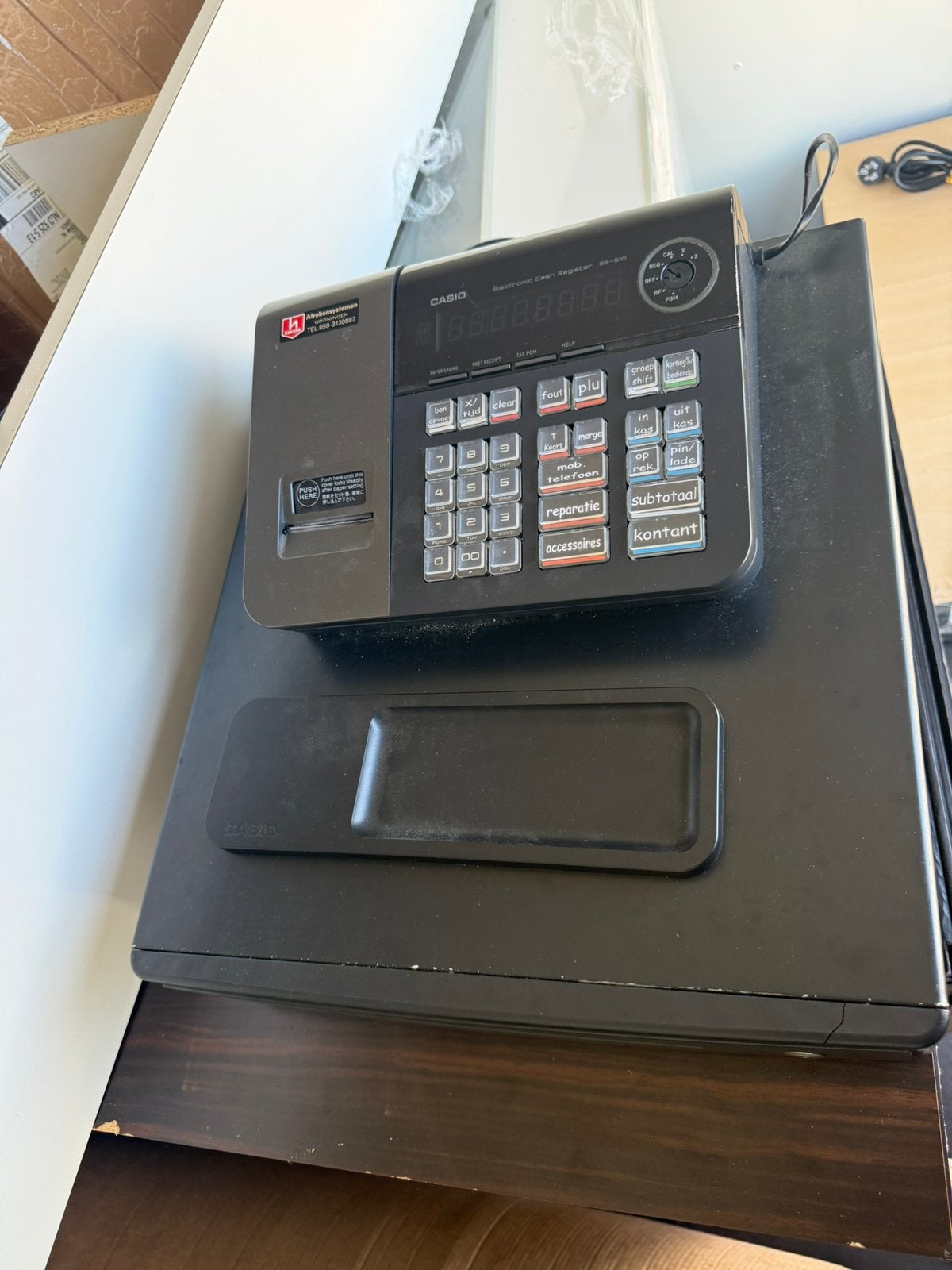 Casio kassa met kassalade perfect voor u bedrijf, Ophalen of Verzenden