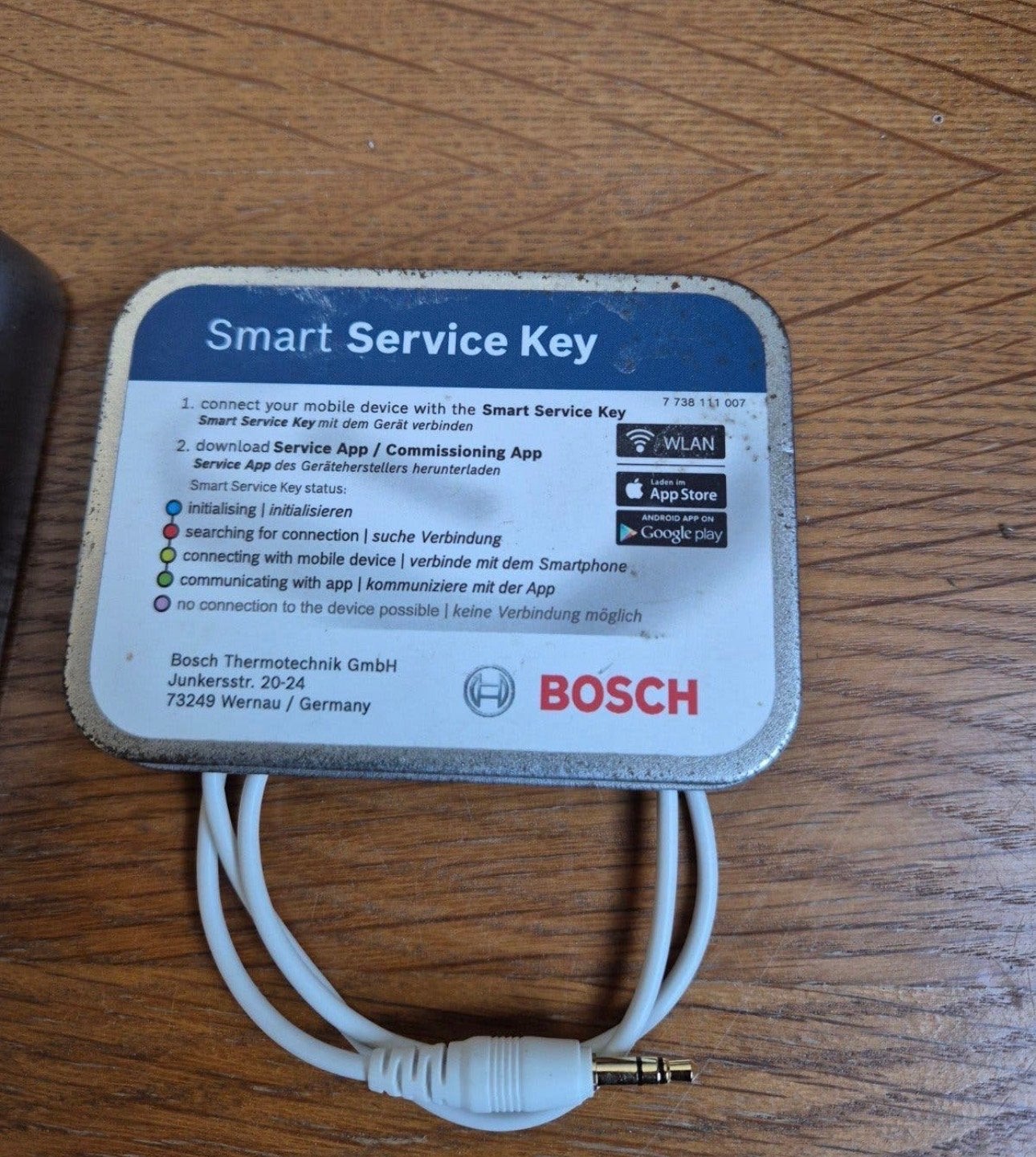 Bosch Smart Service Key - Diagnose en Communicatie, Ophalen of Verzenden, Zo goed als nieuw, Overige typen, Universeel
