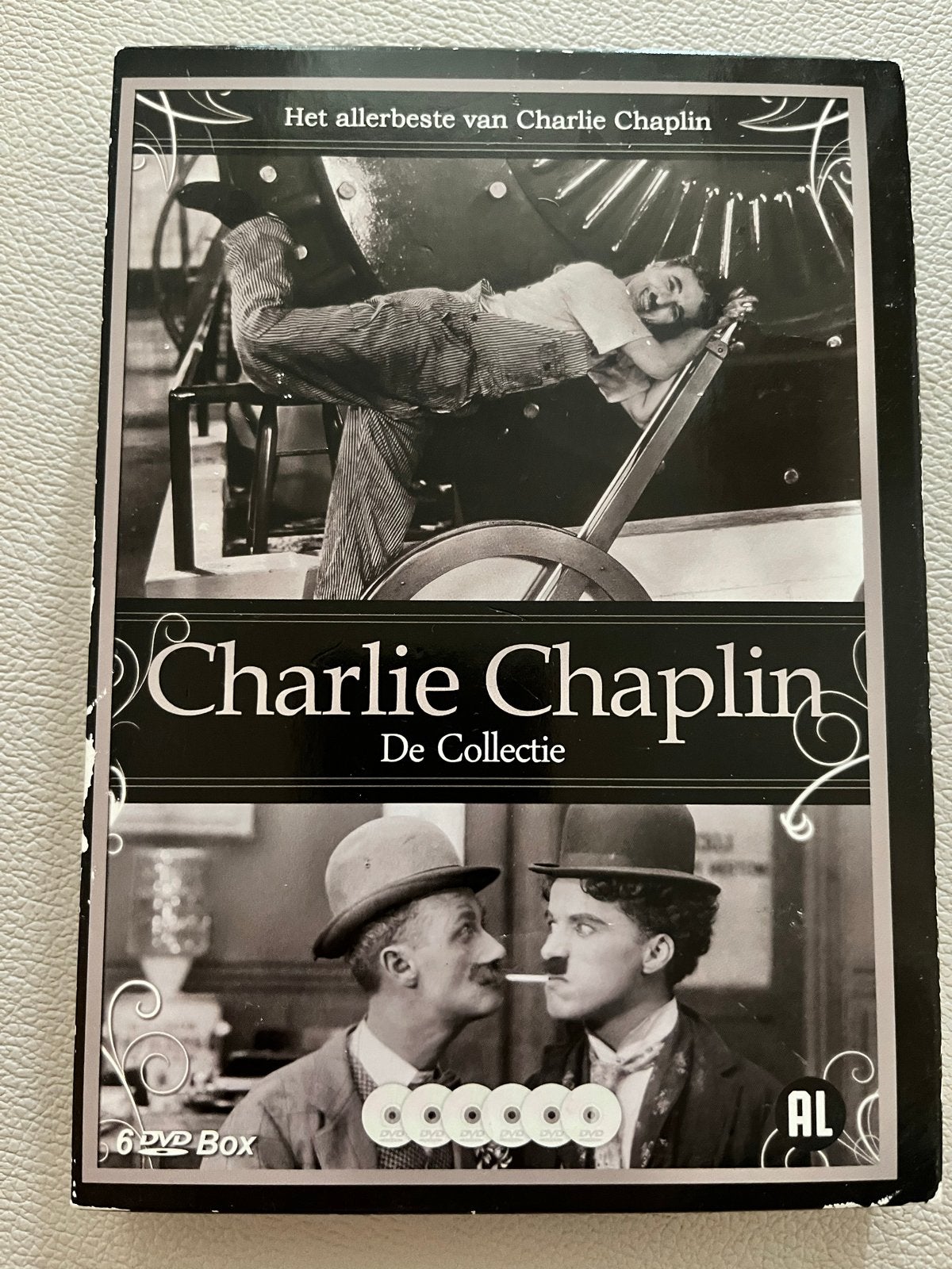 Charlie Chaplin De Collectie - 6 DVD Box, Cd's en Dvd's, Engels, Verzenden, Alle leeftijden, Nederlands