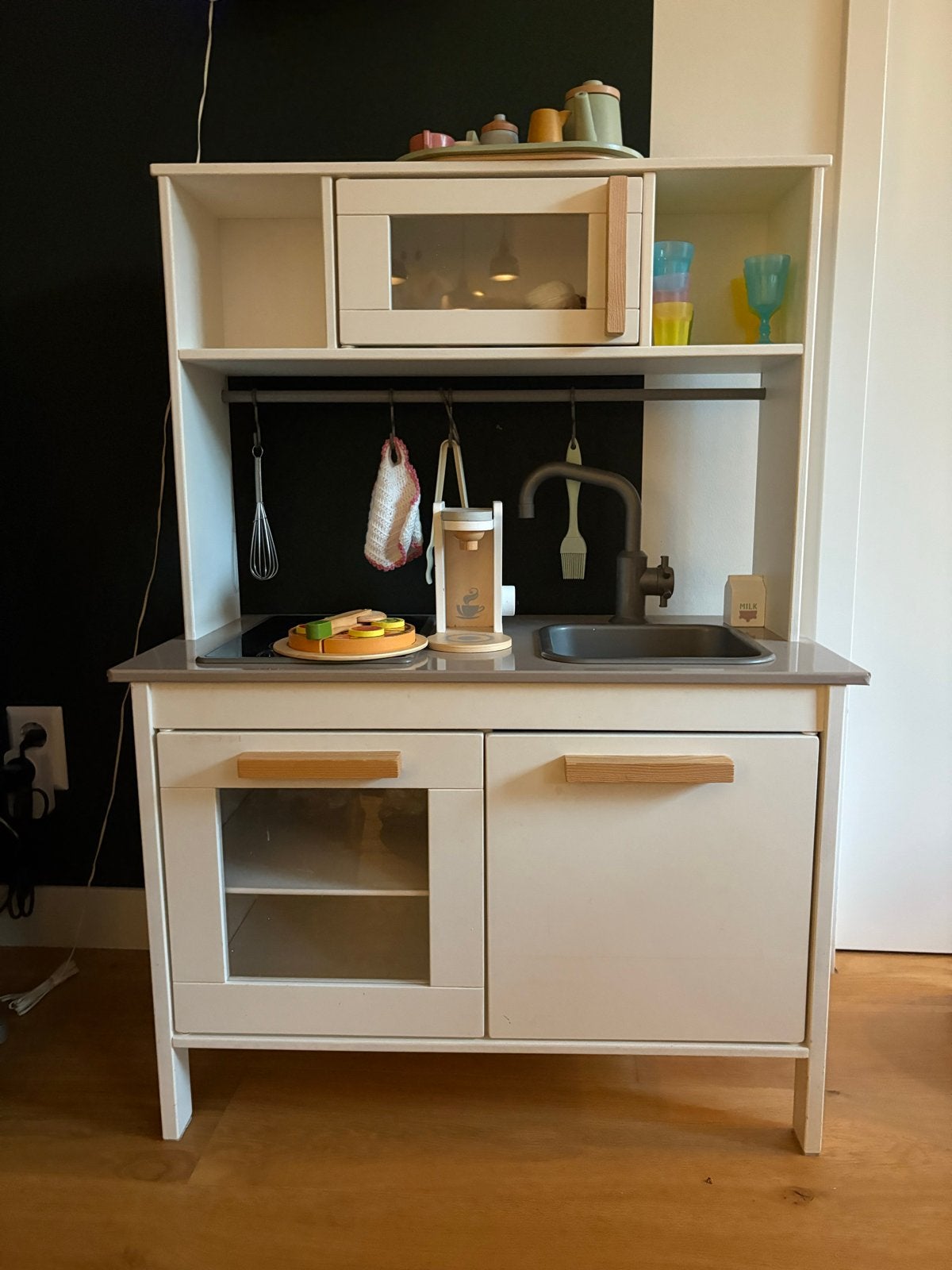 IKEA gepimt Speelkeuken met accessoires, Ophalen, Zo goed als nieuw, Hout, Speelkeuken
