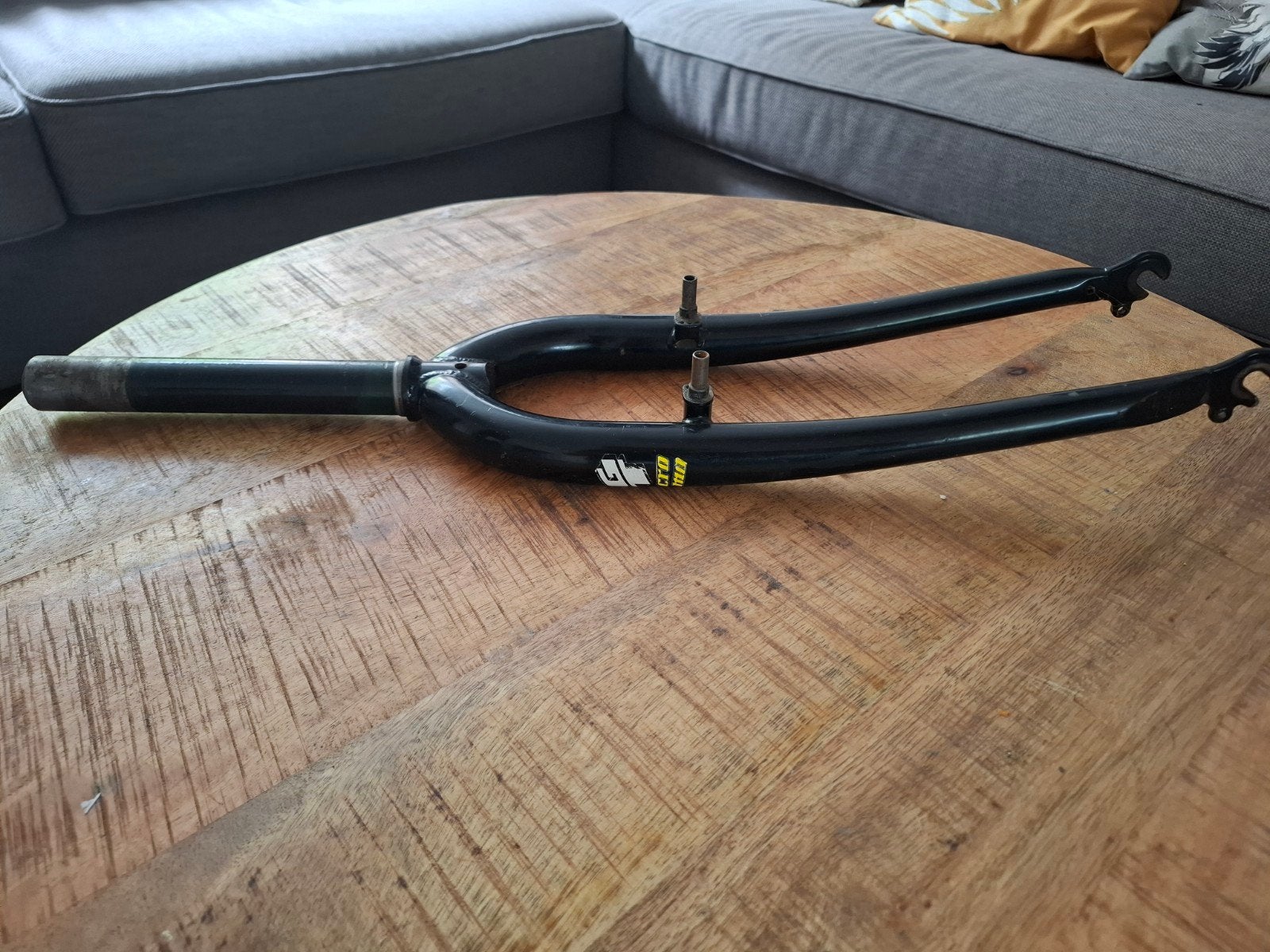 GT vintage vaste mtb voorvork, Fietsen en Brommers, Fietsen | Mountainbikes en ATB, Overige merken, Gebruikt, Velgrem, Ophalen of Verzenden