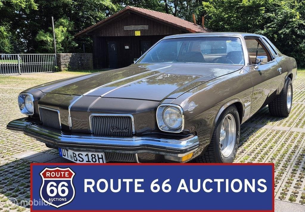 Oldsmobile Cutlass Supreme | 1973 | Route 66 Auctions, Auto's, Overige carrosserieën, Zwart, Bedrijf, Handgeschakeld