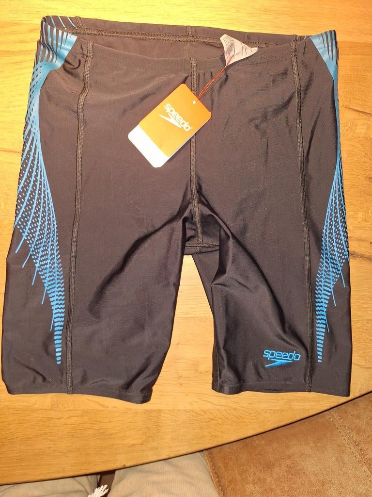Speedo Zwembroek - Tech Panel Jammer AM Zwart/Blauw, Ophalen, Zwart