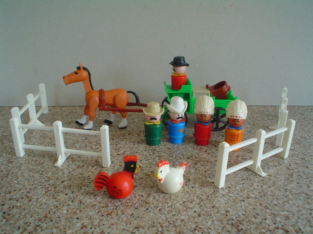 Western huis, kompleet..., Kinderen en Baby's, Ophalen of Verzenden, Zo goed als nieuw, Speelset