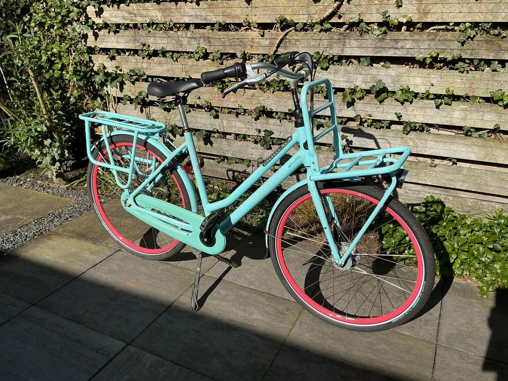 Gazelle fiets Heavy Duty 54, Fietsen en Brommers, Ophalen, 53 tot 56 cm, Versnellingen, Zo goed als nieuw