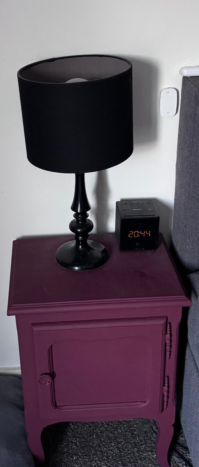 Twee zwarte staanlampen, Ophalen, Gebruikt, Kunststof, Minder dan 45 cm