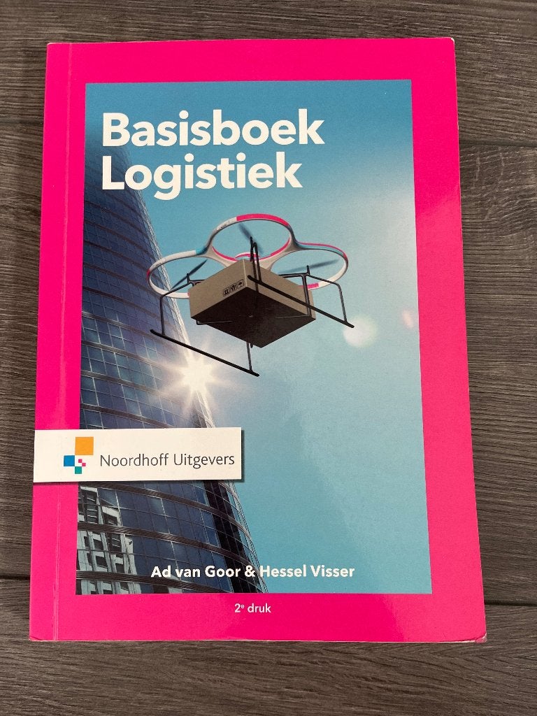Basisboek Logistiek, Boeken, Zo goed als nieuw, Noordhoff Uitgevers, Beta, HBO