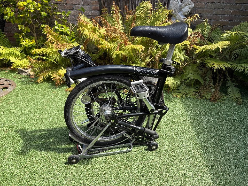 Brompton vouwfiets, Fietsen en Brommers, Fietsen | Vouwfietsen, Ophalen, Gebruikt, Brompton, Velgrem
