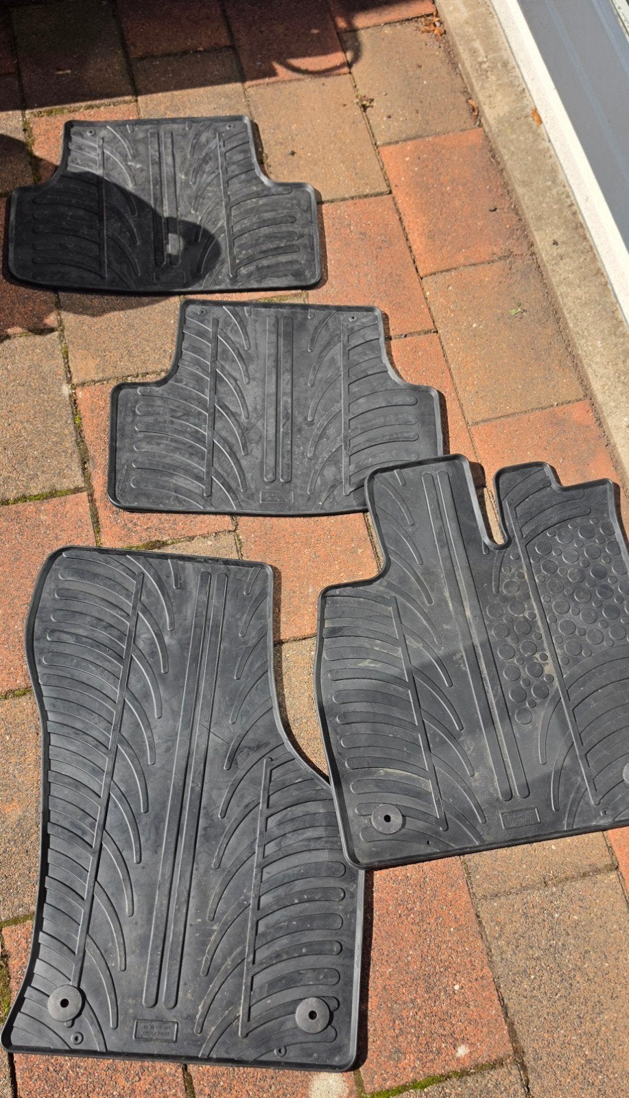 Automatten set rubber VW Golf 7, Ophalen