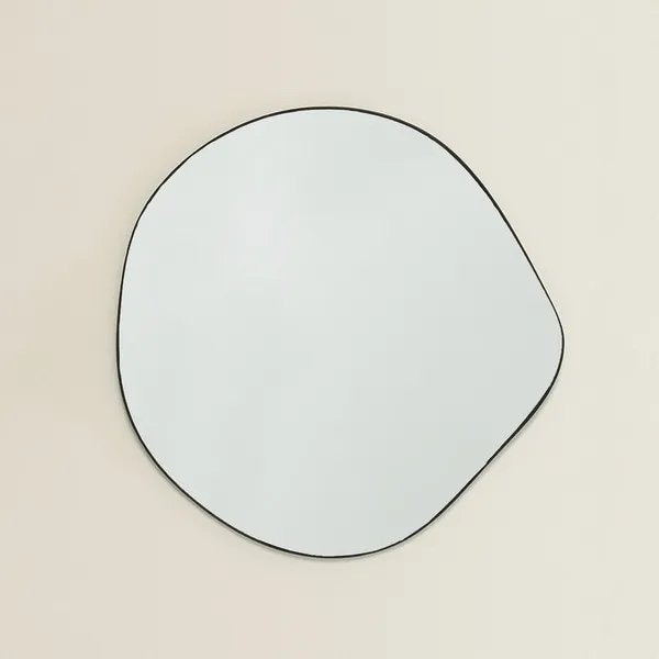 Organische spiegel zara home, Minder dan 50 cm, Ophalen of Verzenden, Zo goed als nieuw, Minder dan 100 cm