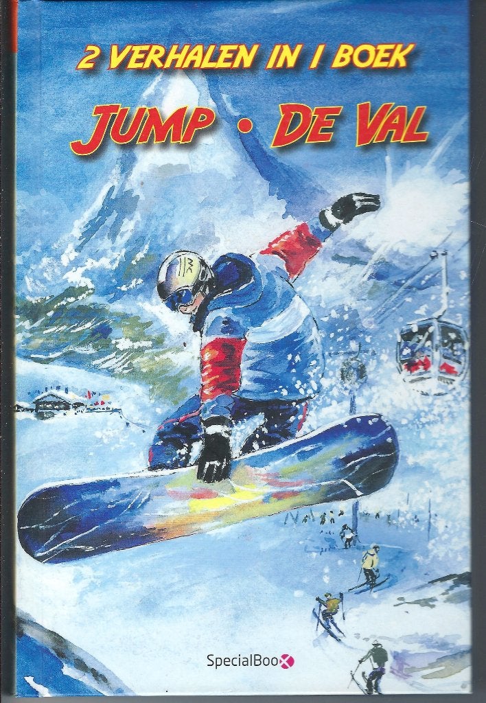 Twee verhalen in 1 boek. Jump - De Val, Ophalen of Verzenden, Zo goed als nieuw, Geert van Diepen, J.W. van der Horst
