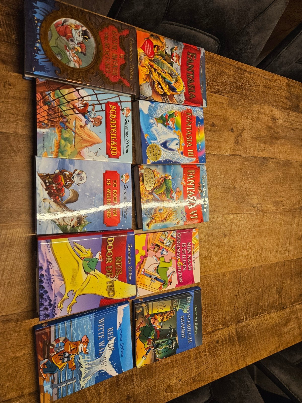 Geronimo Stilton boeken - collectie, Boeken, Ophalen of Verzenden, Gelezen, Geronimo Stilton, Fictie algemeen
