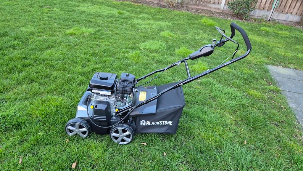 Te huur - krachtige verticuteermachine 5pk, Tuin en Terras, Verticuteermachines, Ophalen, Benzine