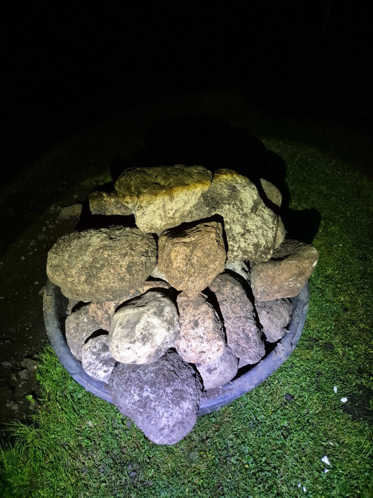 Zeldzame archeologische veldkeien uit het oude tijdperk, Tuin en Terras, Gebruikt, Ophalen of Verzenden, Kei, Lava