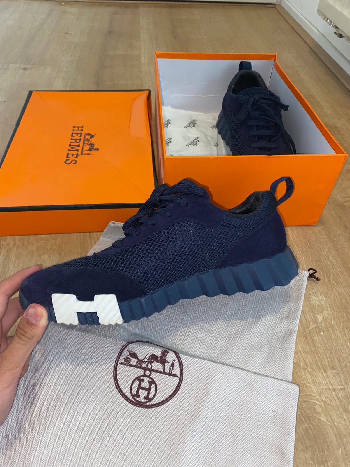 Hermes schoenen, Ophalen of Verzenden, Zo goed als nieuw, Zwart