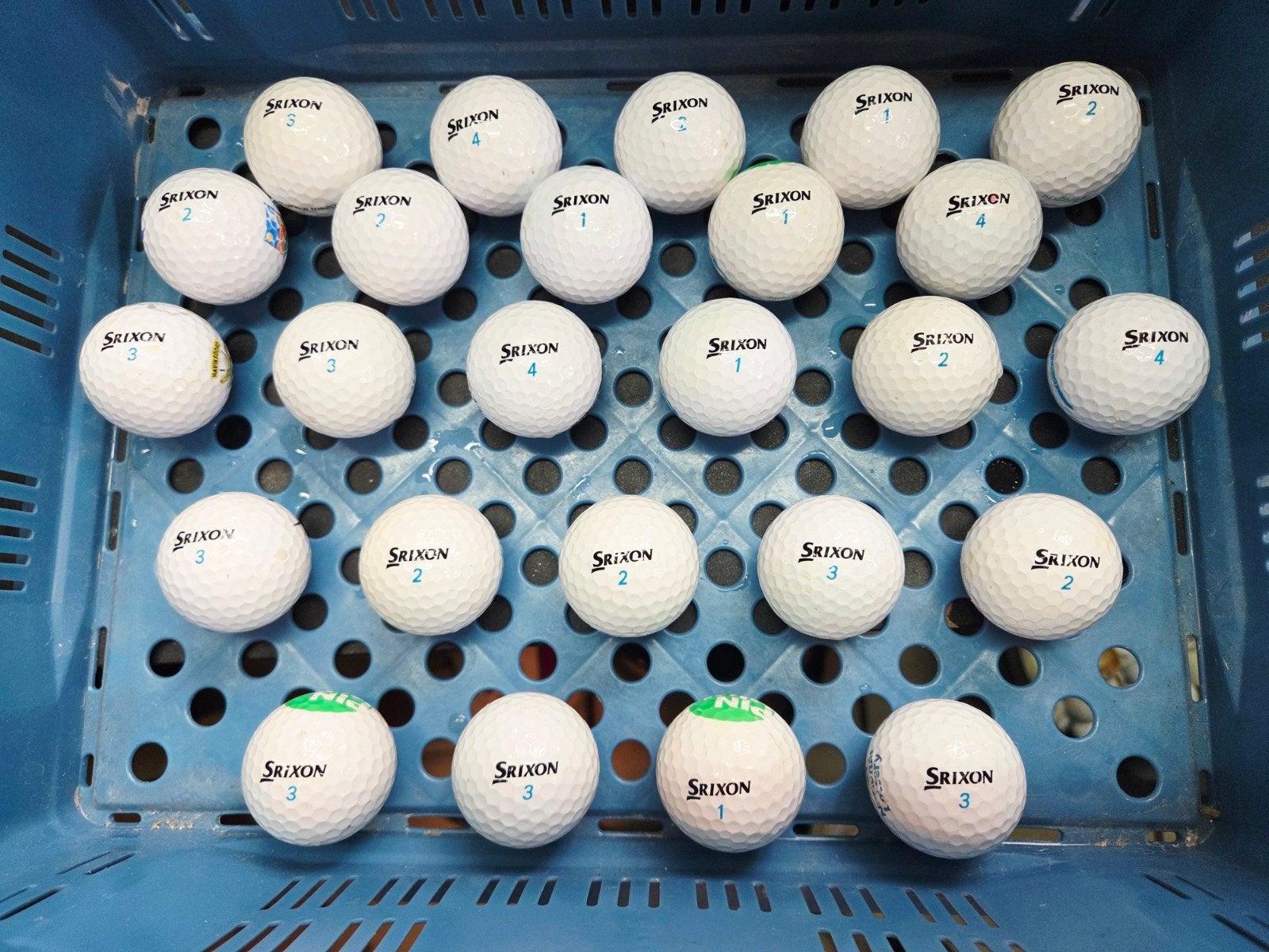 25x Srixon Ultisoft golfballen - AAA/AAAA kwaliteit, Overige merken, Ophalen of Verzenden, Zo goed als nieuw, Srixon
