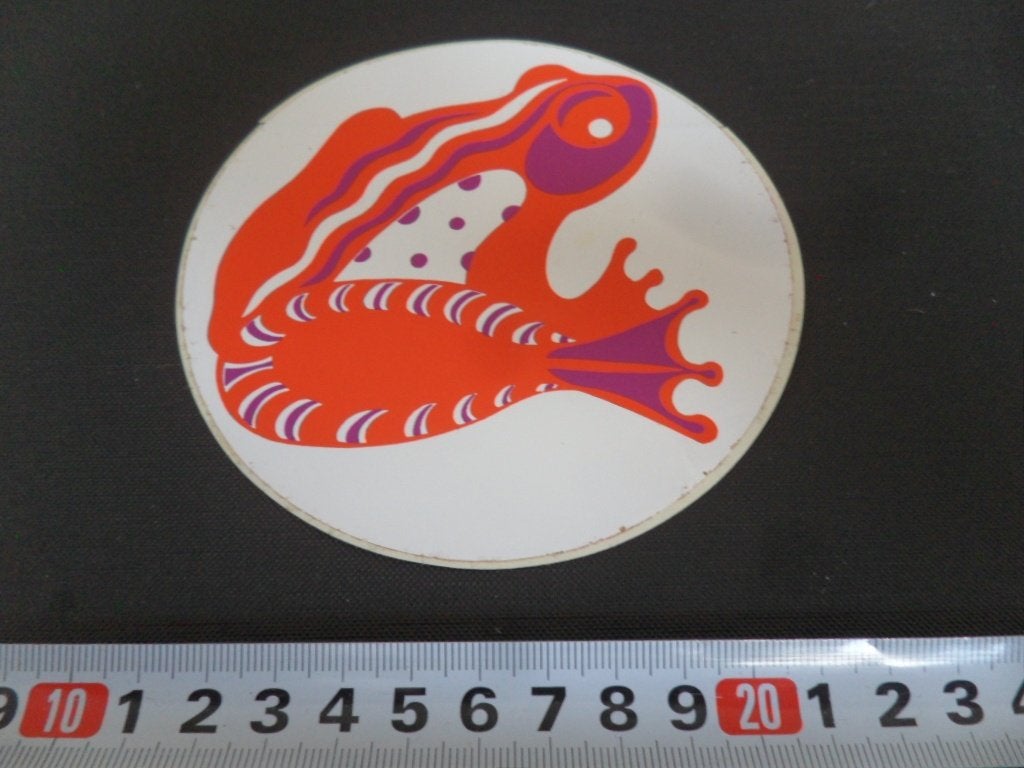 sticker Schelp, Verzamelen, Stickers, Zo goed als nieuw, Ophalen