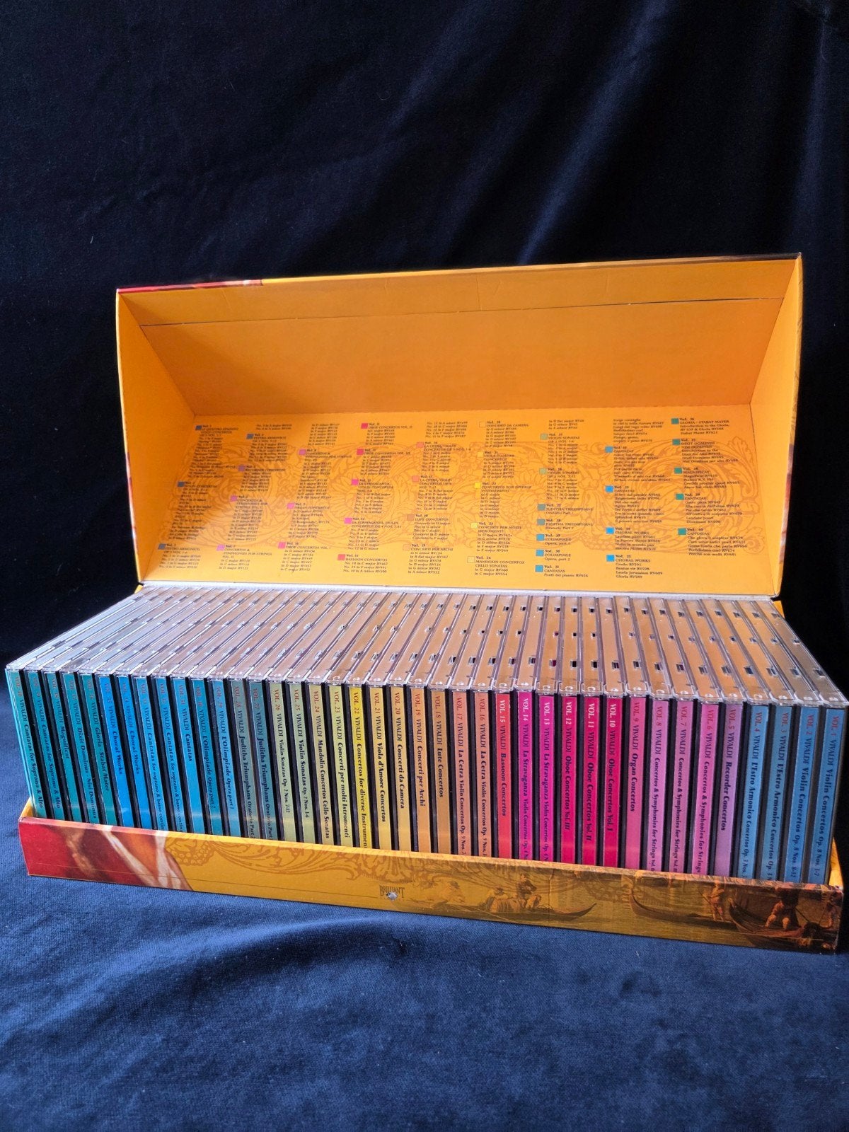 Antonio Vivaldi - The Masterworks - Complete 40 CD Box, Boxset, Ophalen of Verzenden, Barok, Vivaldi