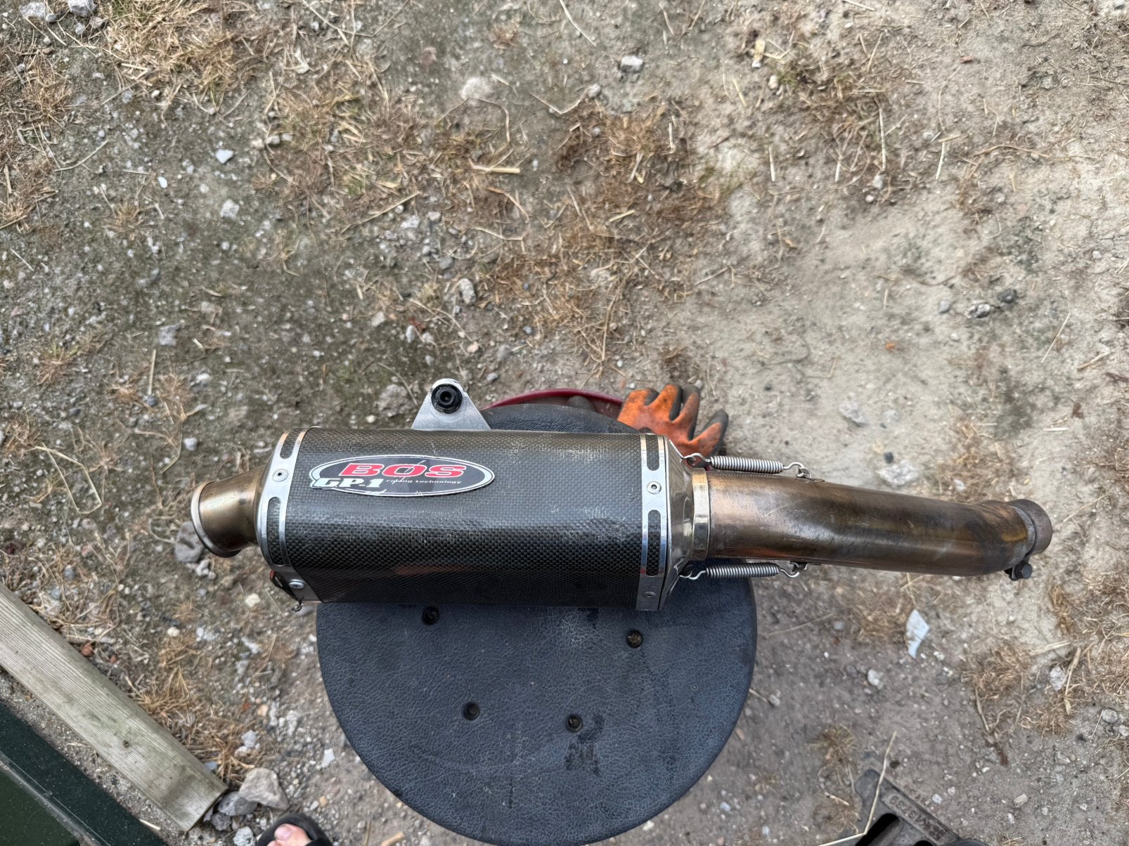 Suzuki GSXR 1000 k4/k3 uitlaat, Ophalen of Verzenden, Gebruikt