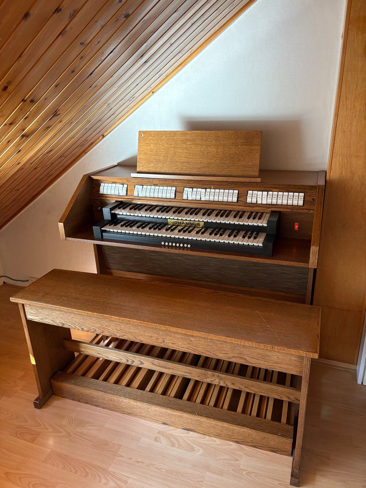 Johannus Orgel met 2 klavieren en pedaal, Ophalen, Gebruikt, 2 klavieren, Orgel