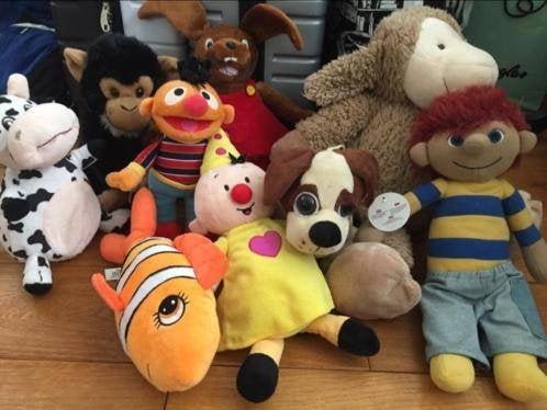 Nieuwe knuffels van oa koe hond schaap nemo van, Ophalen of Verzenden, Nieuw, Hond