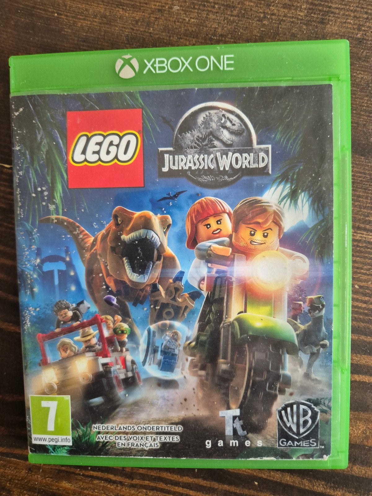 Lego jurassic world spel xbox one, Avontuur en Actie, 2 spelers, Ophalen of Verzenden, Zo goed als nieuw