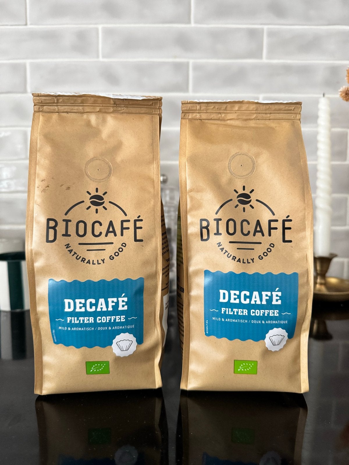 Biocafe Decafe Filter Coffee (500g), Ophalen