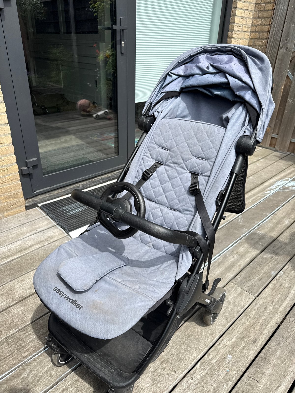 Easywalker Buggy  Jacky XL - Compact en Lichtgewicht, Kinderen en Baby's, Buggy's, Ophalen, Gebruikt, Overige merken, Verstelbare rugleuning