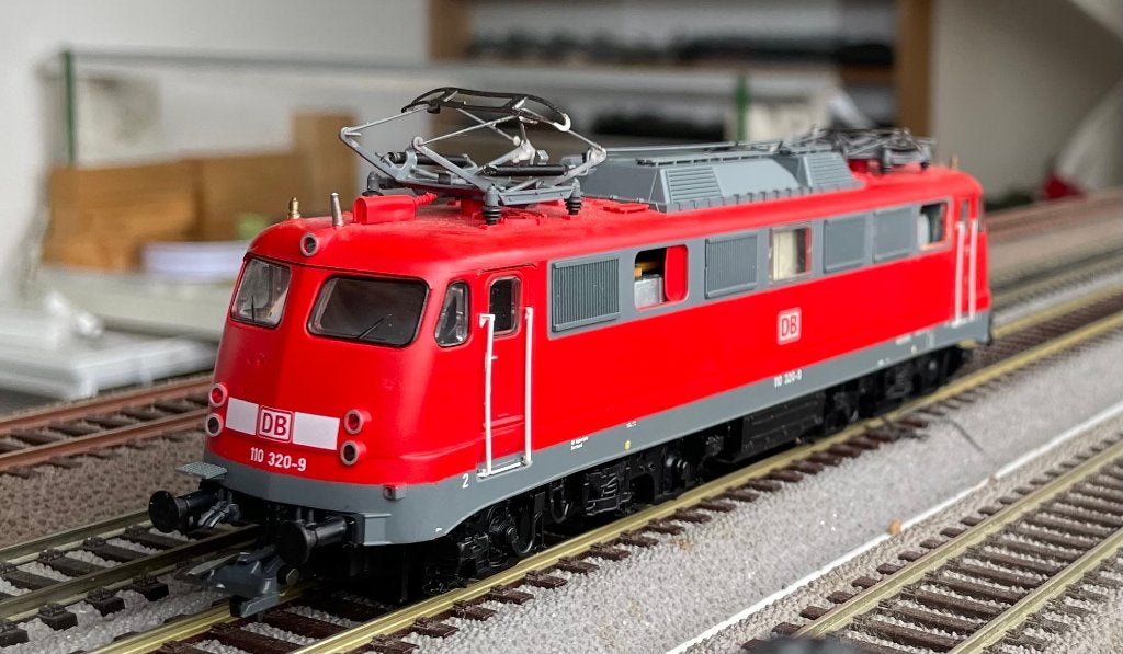Onderdelen Roco 63700: DB loc 110 320-9, Gebruikt, -, Verzenden, -