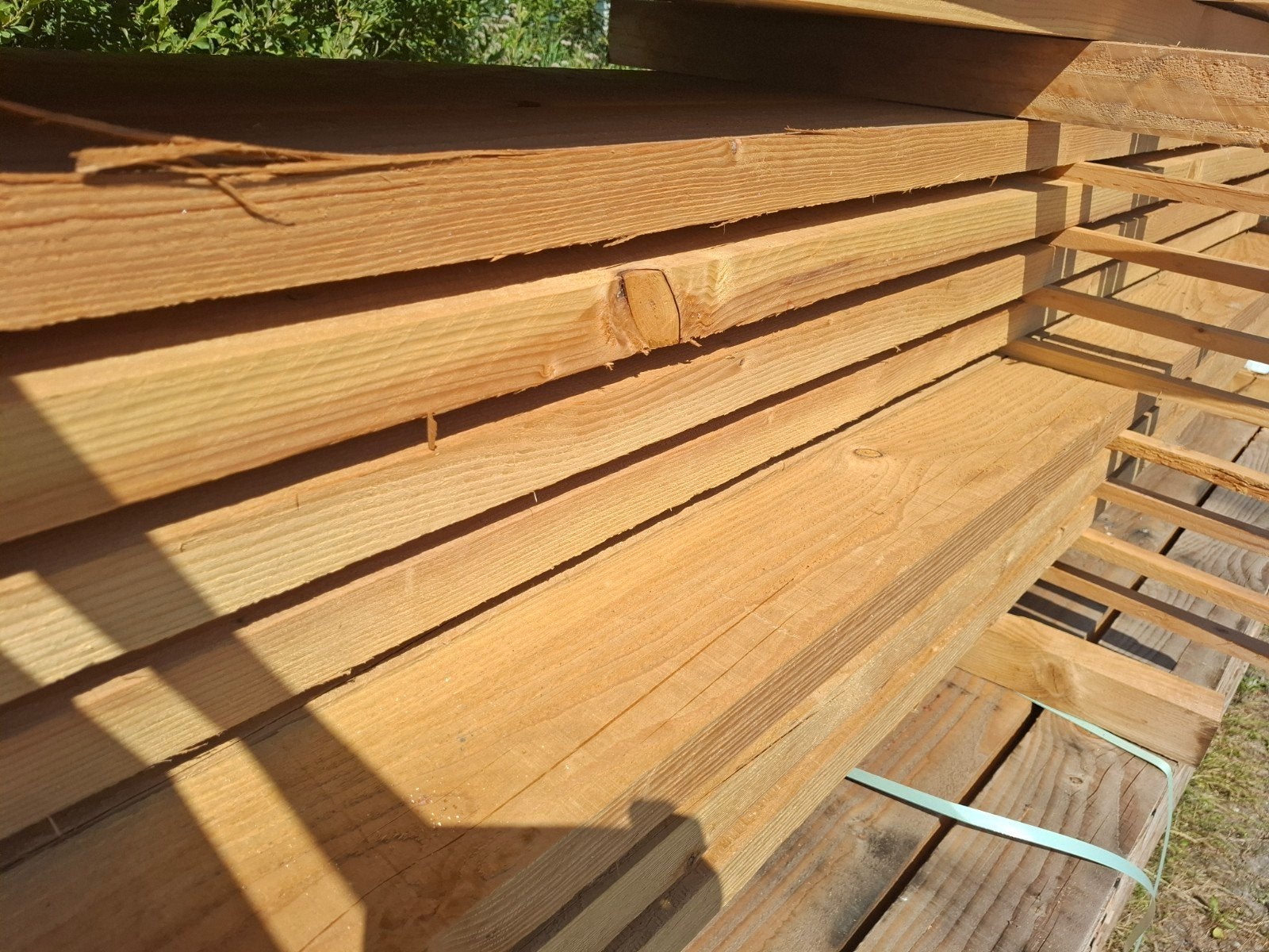 Douglas balken 5x15x400 cm bezorgen mogelijk, Tuin en Terras, Palen, Balken en Planken, Ophalen, Nieuw, 250 cm of meer, Balken