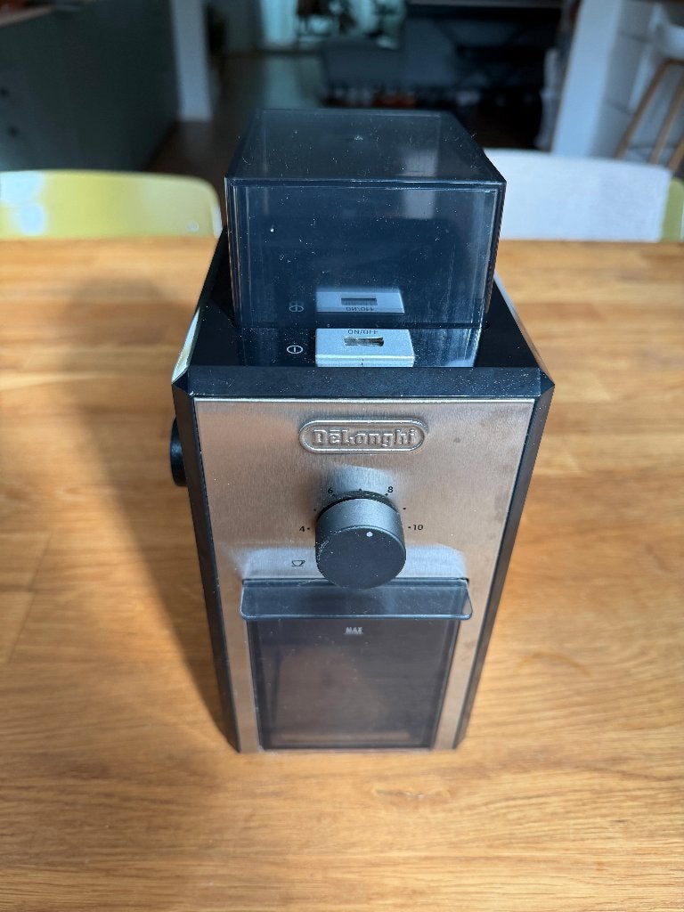 DeLonghi KG89 koffiemolen, Ophalen of Verzenden, Gebruikt, De'Longhi, Koffiemolen