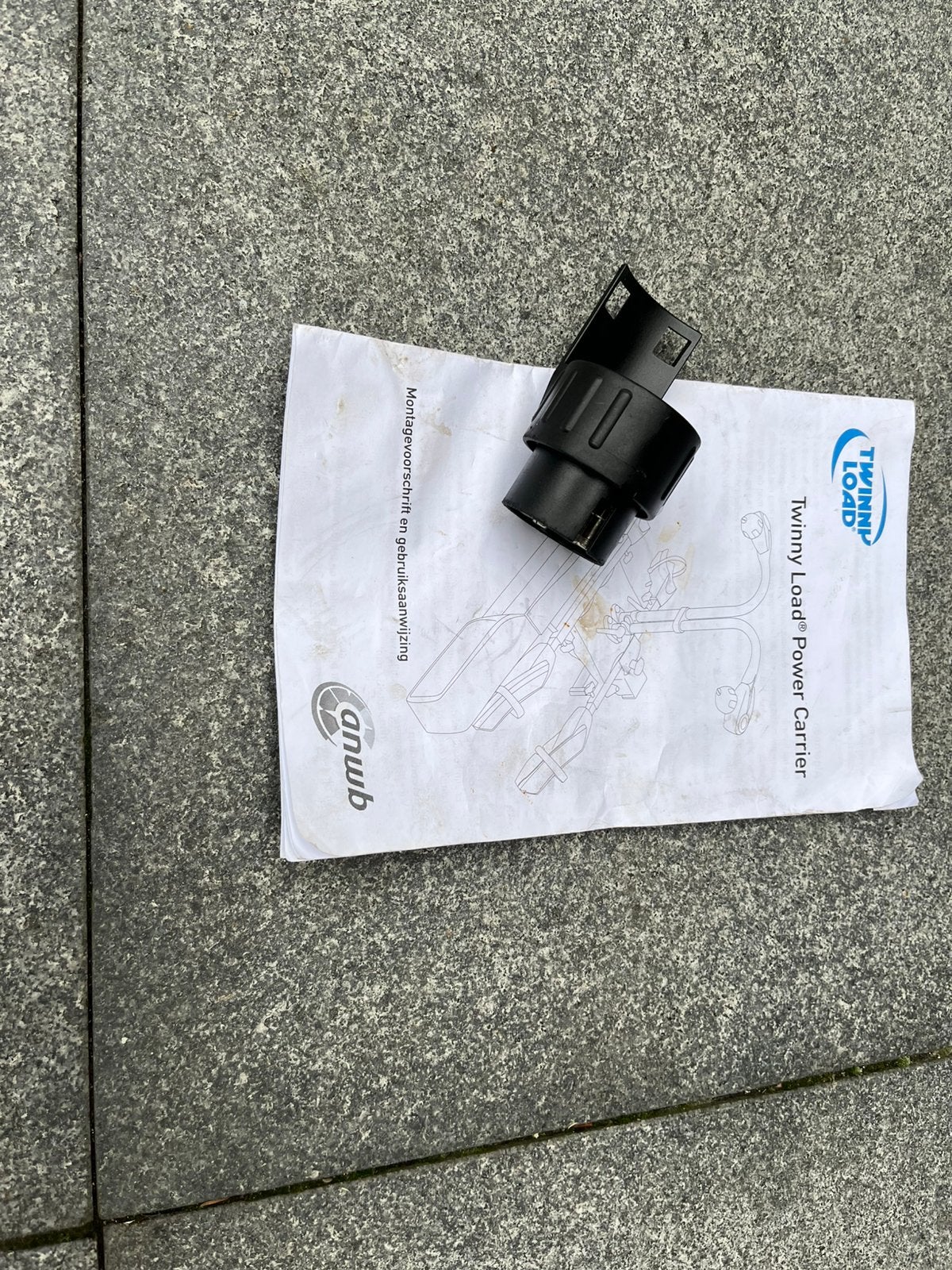 Verloopstekker voor aanhanger if fietsdrager, Auto diversen, Fietsendragers, Ophalen, Zo goed als nieuw, Fietsendrager-accessoire