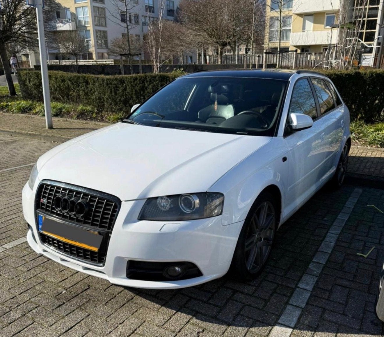 Audi A3 1.8 Tfsi DSG 240pk, Auto's, Audi, 1345 kg, 4 cilinders, 160 pk, Wit