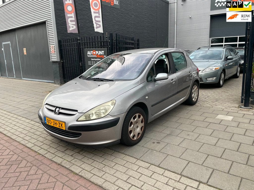 Peugeot 307 1.6-16V XT Trekhaak Airco NAP APK, Auto's, Peugeot, Voorwielaandrijving, Gebruikt, 4 cilinders, 610 kg