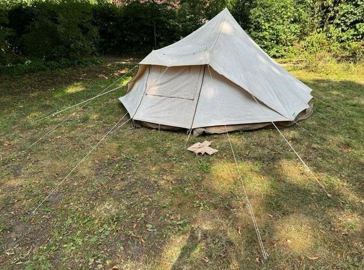 Erdman Schmidt ‘Schildpad’ vintage tent, Ophalen of Verzenden, Gebruikt, Tot en met 3