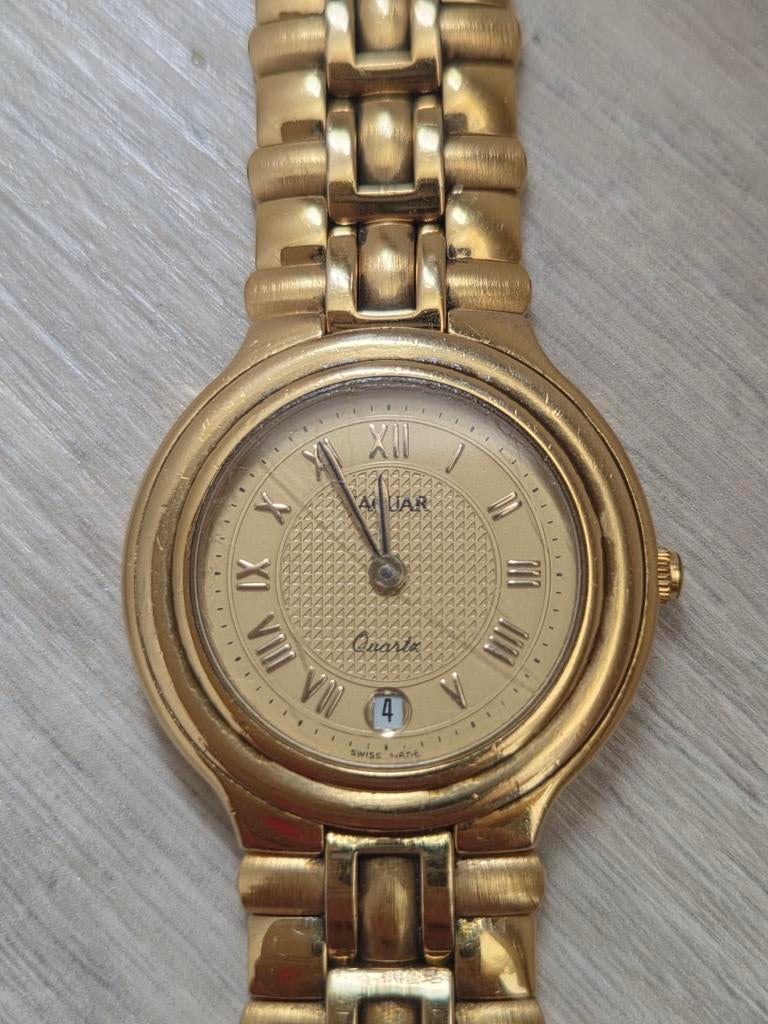 Vintage Jaguar Dameshorloge - Verguld, Swiss Made, Overige merken, Verguld, Goud, 1960 of later