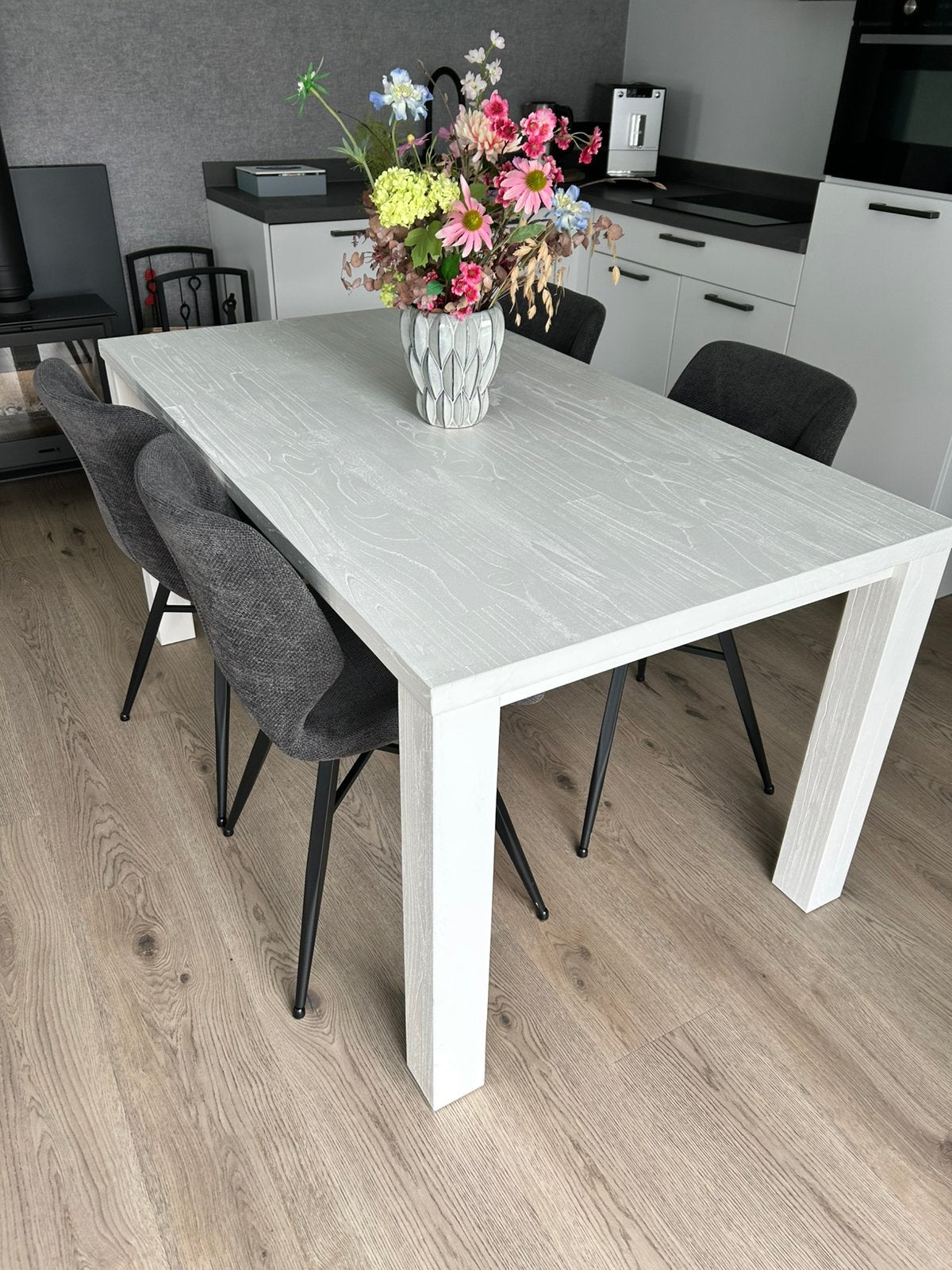 Eettafel 1.60x90 cm van Pronto wonen, Huis en Inrichting, Ophalen, 200 cm of meer, 50 tot 100 cm, Zo goed als nieuw