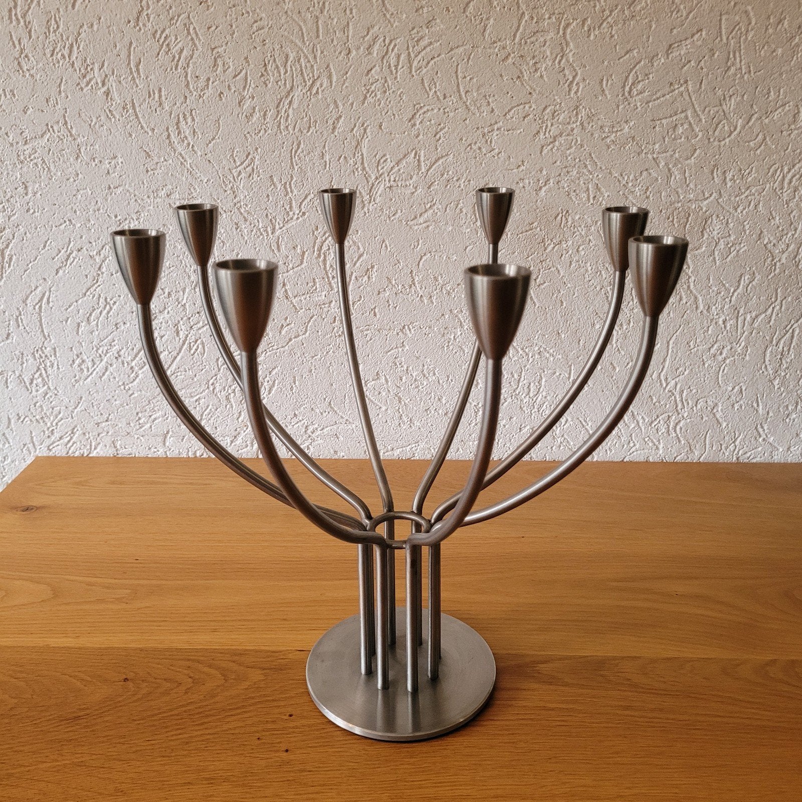 Ikea Stockholm Hagberg 8-armige kandelaar Scandinavisch ontw, IKEA, 34 cm, Ophalen of Verzenden, Zo goed als nieuw