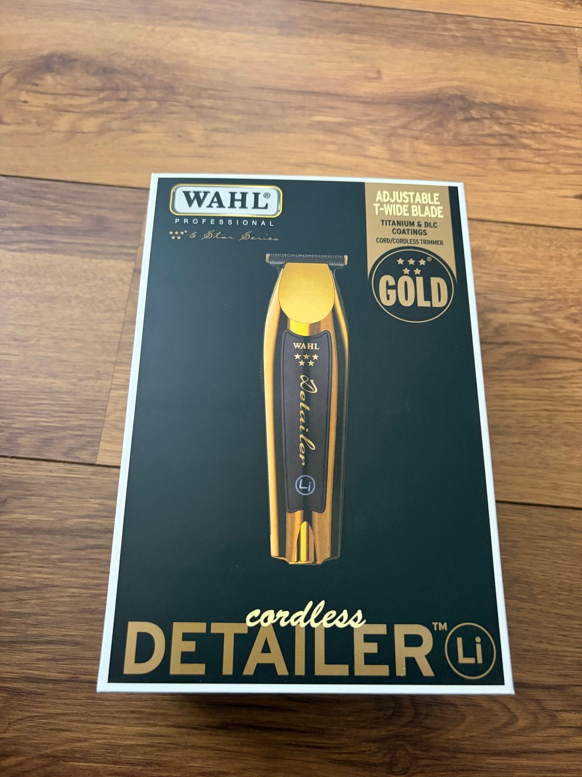 Wahl Cordless Detailer Li Gold Tondeuse/Trimmer, Ophalen of Verzenden, Nieuw, Tondeuse