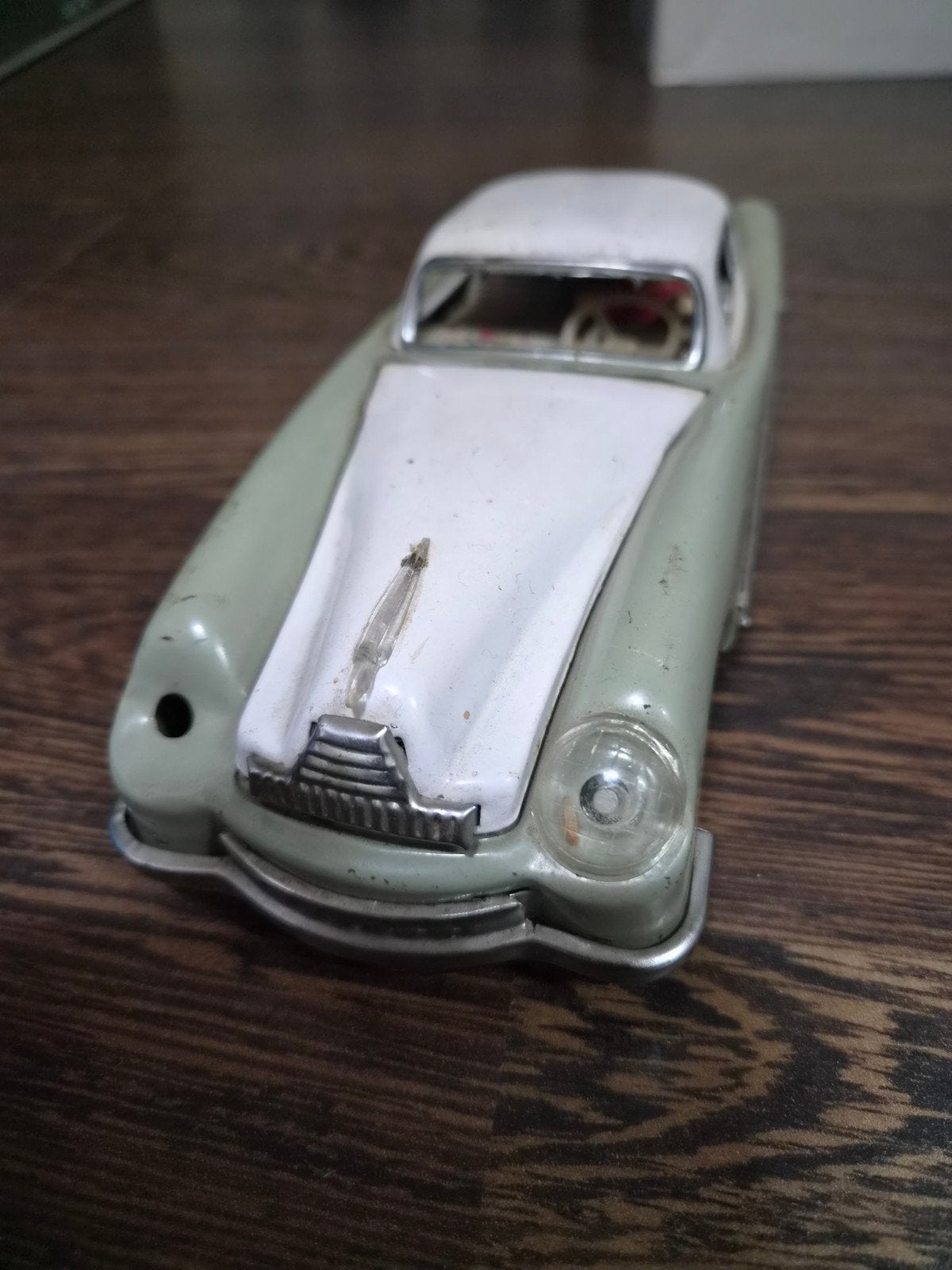 Vintage blikken speelgoedauto, vermoedelijk jaren '50, Ophalen of Verzenden, Gebruikt, Auto's