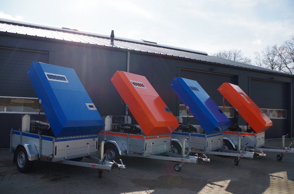 ALBA Compact hogedruktrailer 200 bar 18 liter per minuut, Ophalen, Nieuw, Met regelbare waterdruk, ALBA